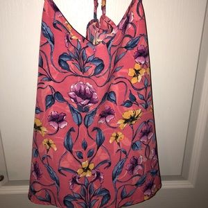 Hollister floral print tank top